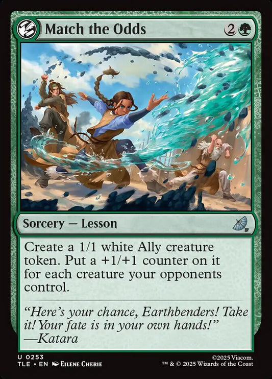 MTG Card Title: Match the Odds TLE/253