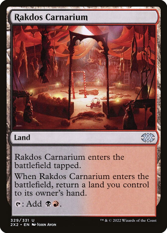 MTG Card Title: Rakdos Carnarium 2X2/329