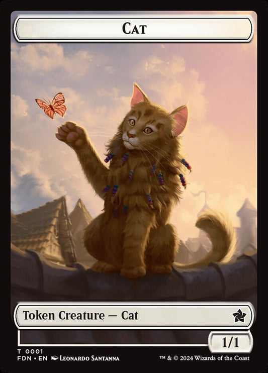 MTG Card Title: Cat TFDN/1