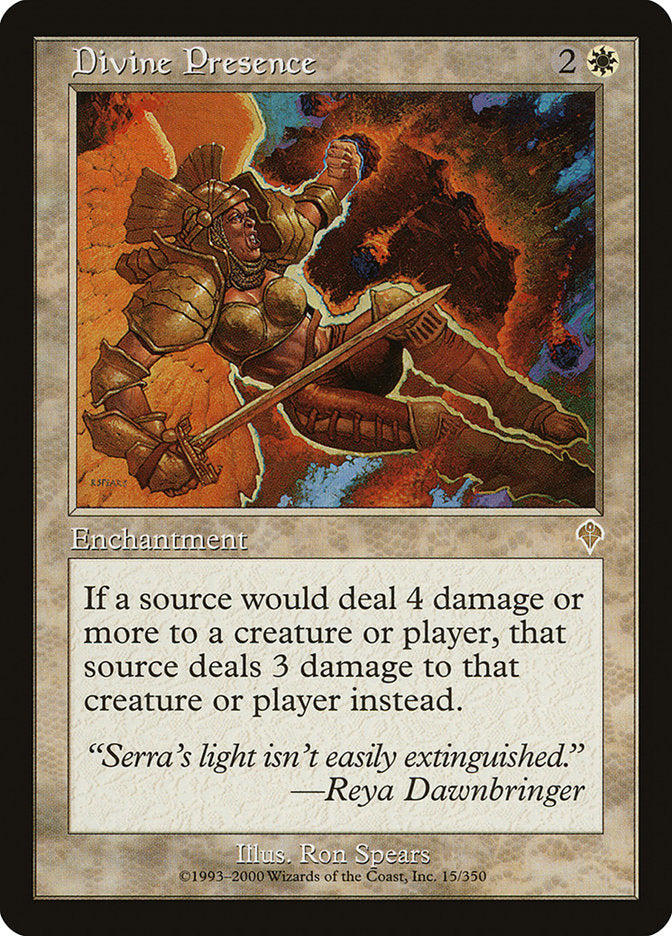 MTG Card Title: Divine Presence INV/15