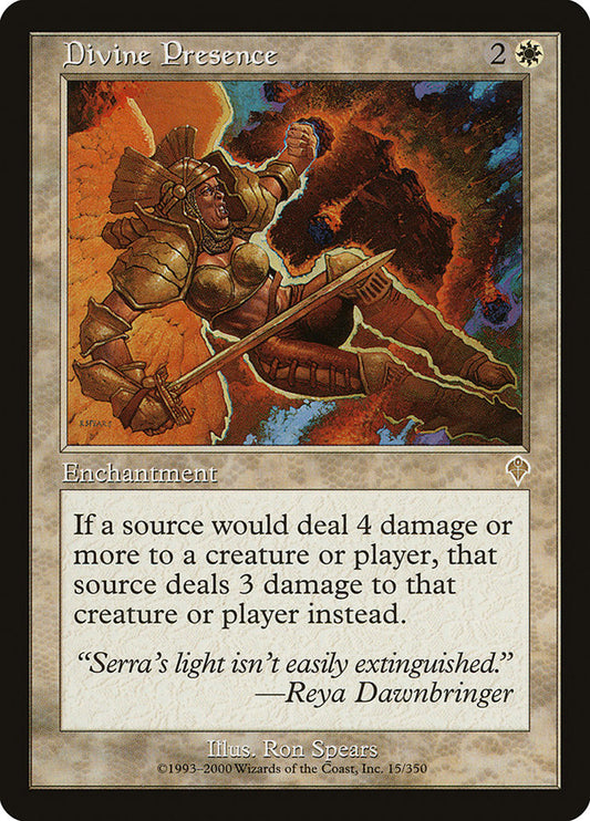 MTG Card Title: Divine Presence INV/15