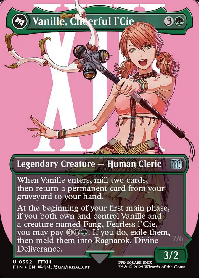 MTG Card Title: Vanille, Cheerful l'Cie FIN/392
