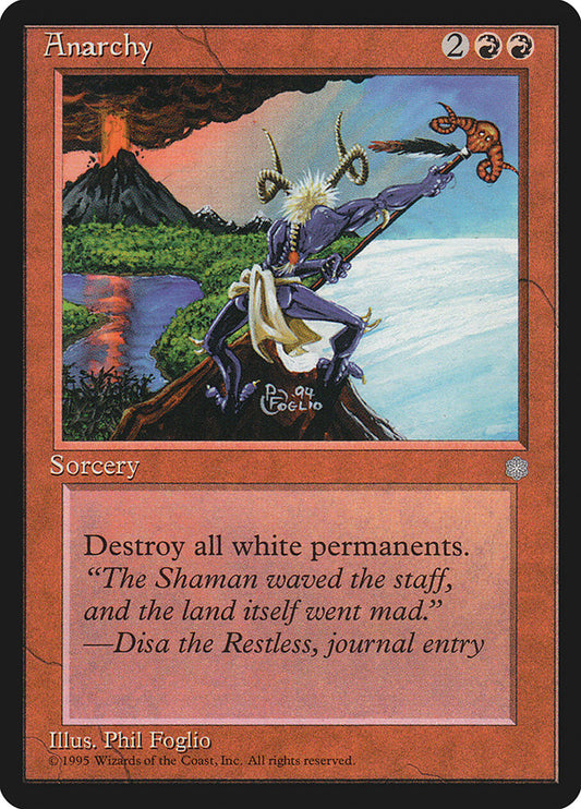 MTG Card Title: Anarchy ICE/170