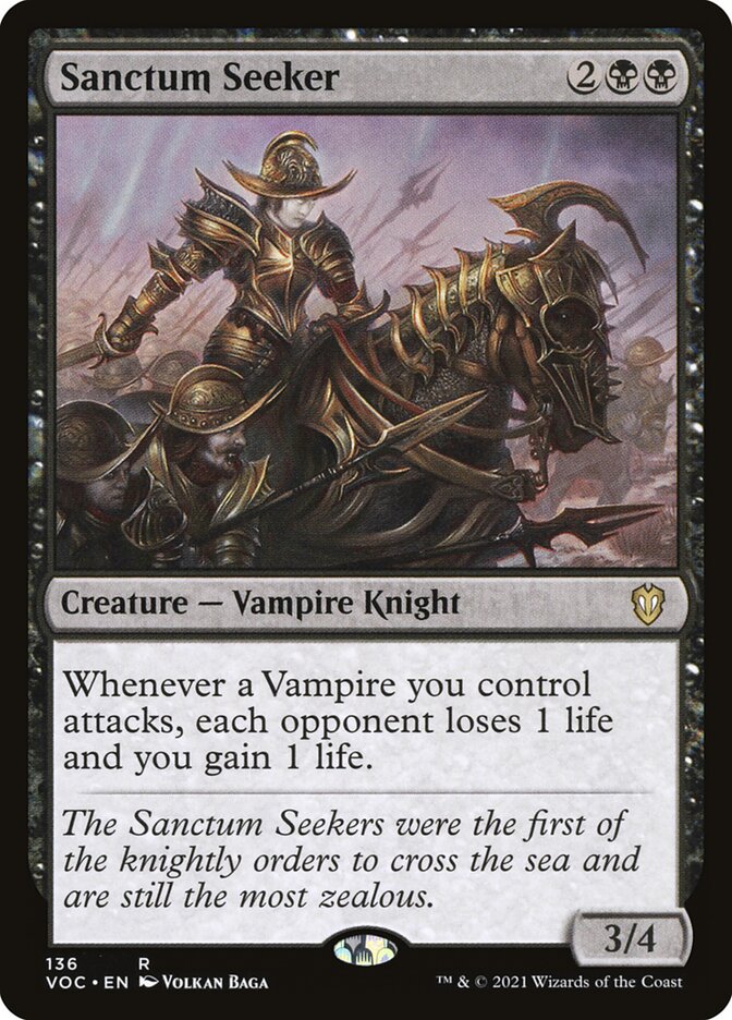 MTG Card Title: Sanctum Seeker VOC/136