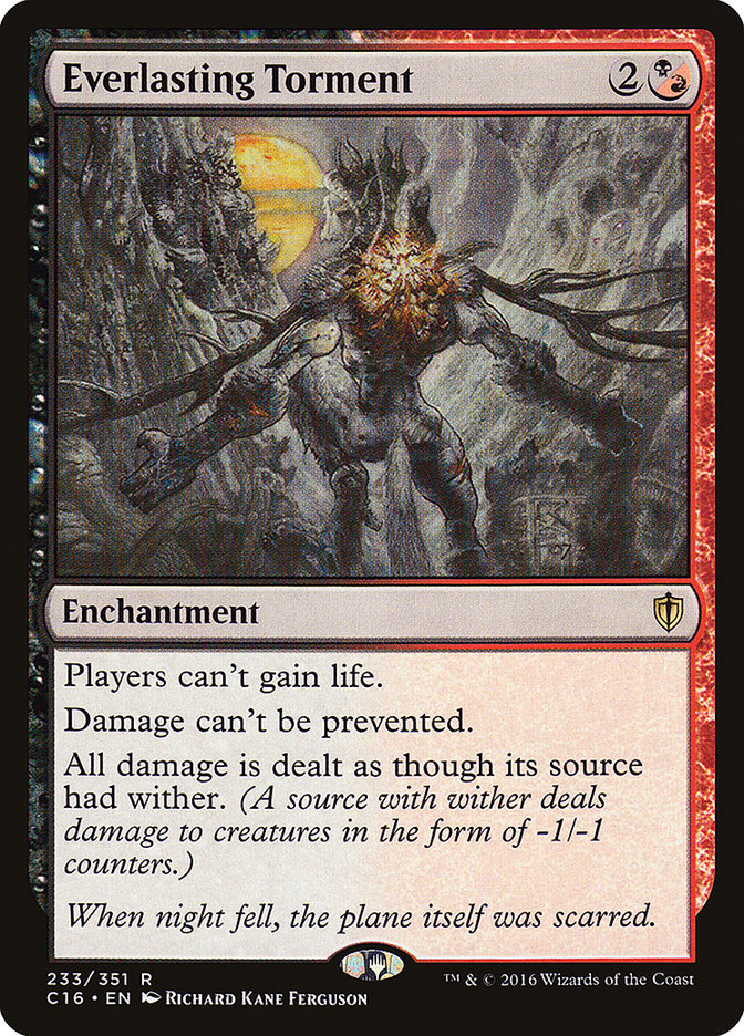 MTG Card Title: Everlasting Torment C16/233