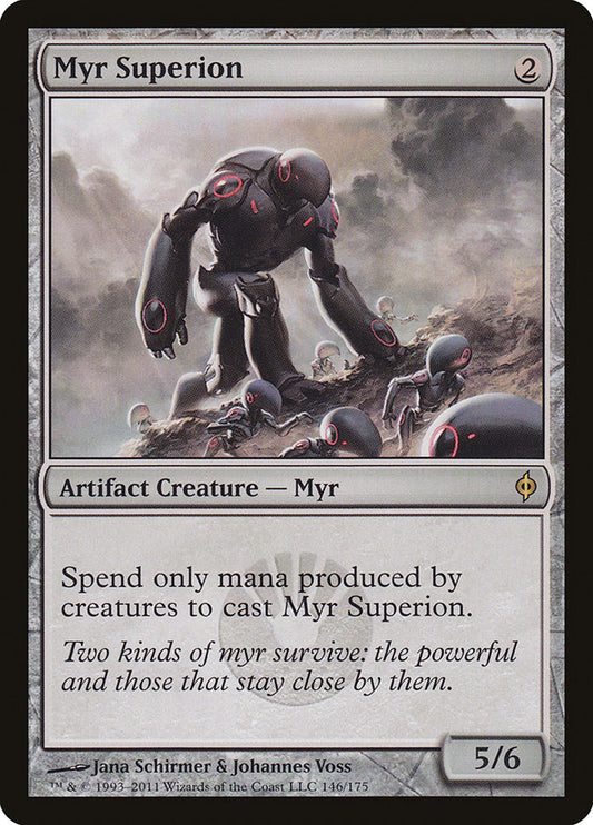 MTG Card Title: Myr Superion NPH/146