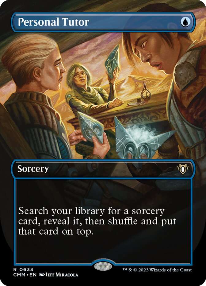 MTG Card Title: Personal Tutor CMM/633