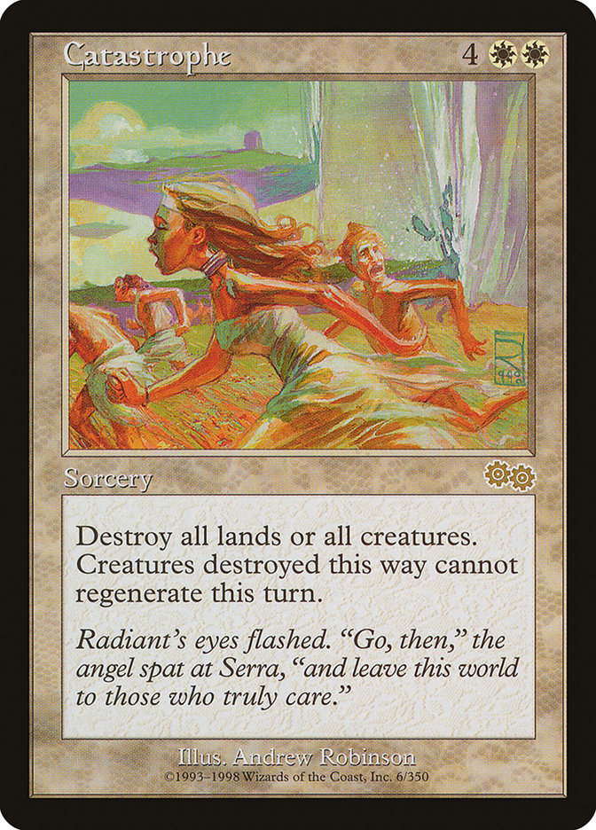 MTG Card Title: Catastrophe USG/6