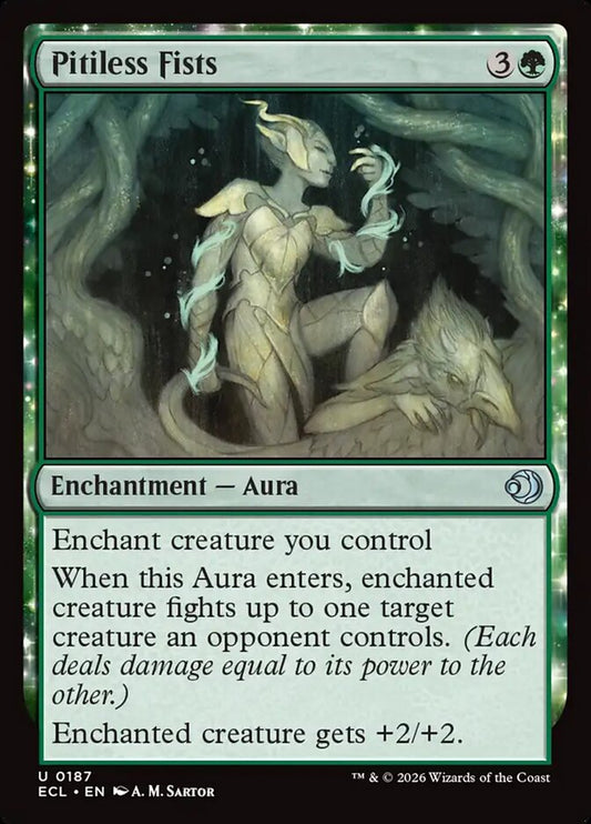 MTG Card Title: Pitiless Fists ECL/187