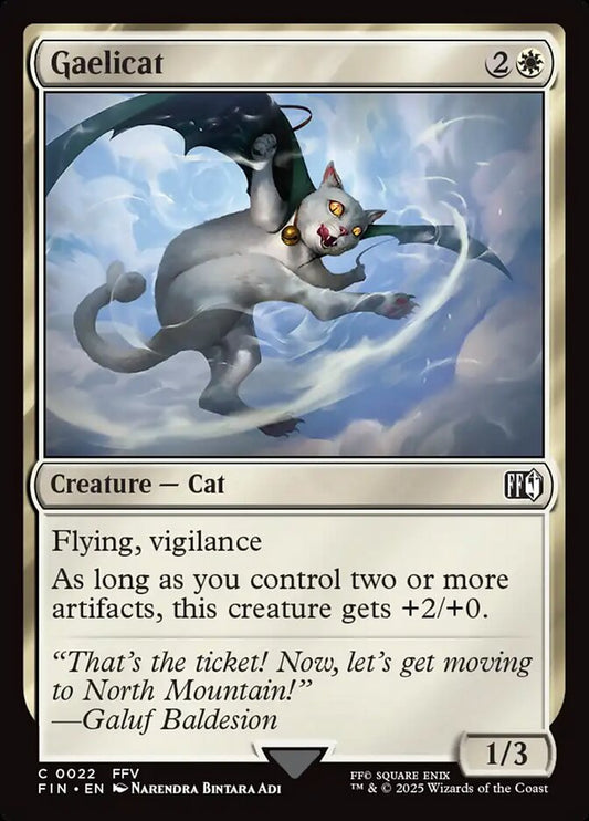 MTG Card Title: Gaelicat FIN/22