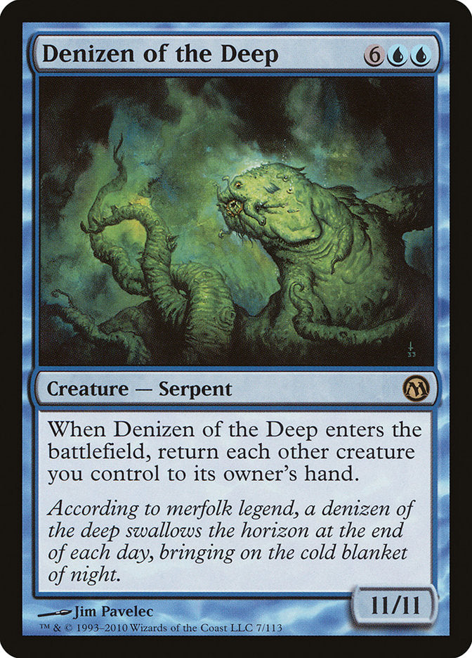MTG Card Title: Denizen of the Deep DPA/7