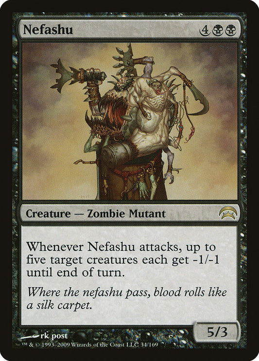 MTG Card Title: Nefashu HOP/34