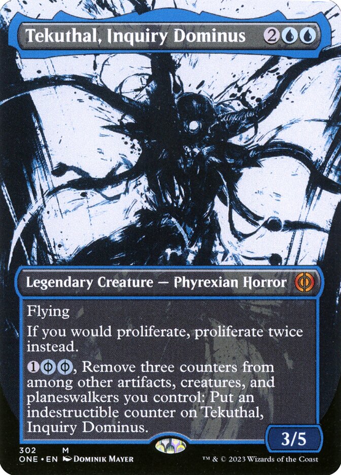 MTG Card Title: Tekuthal, Inquiry Dominus ONE/302