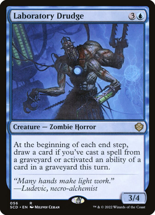 MTG Card Title: Laboratory Drudge SCD/56