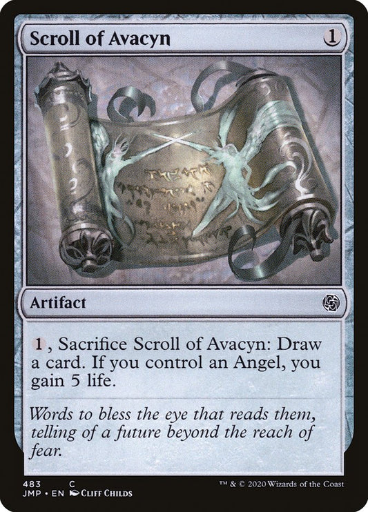 MTG Card Title: Scroll of Avacyn JMP/483