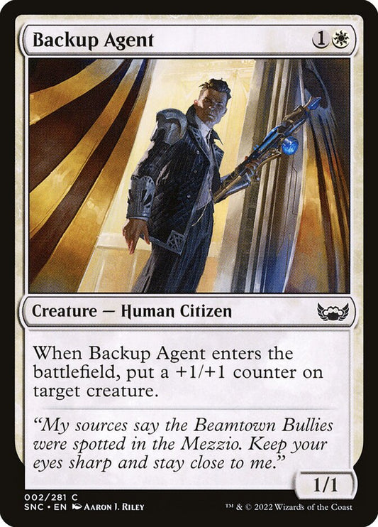 MTG Card Title: Backup Agent SNC/2