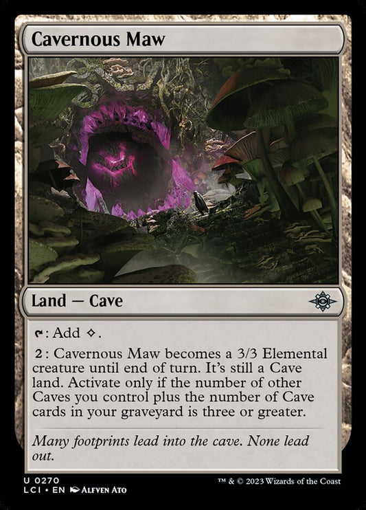 MTG Card Title: Cavernous Maw LCI/270