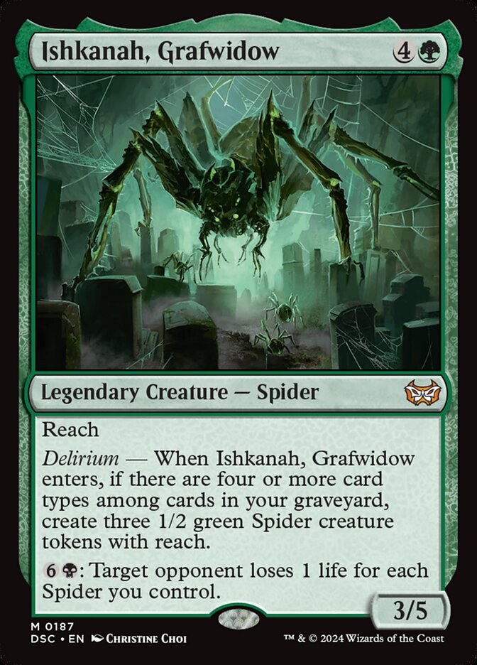 MTG Card Title: Ishkanah, Grafwidow DSC/187