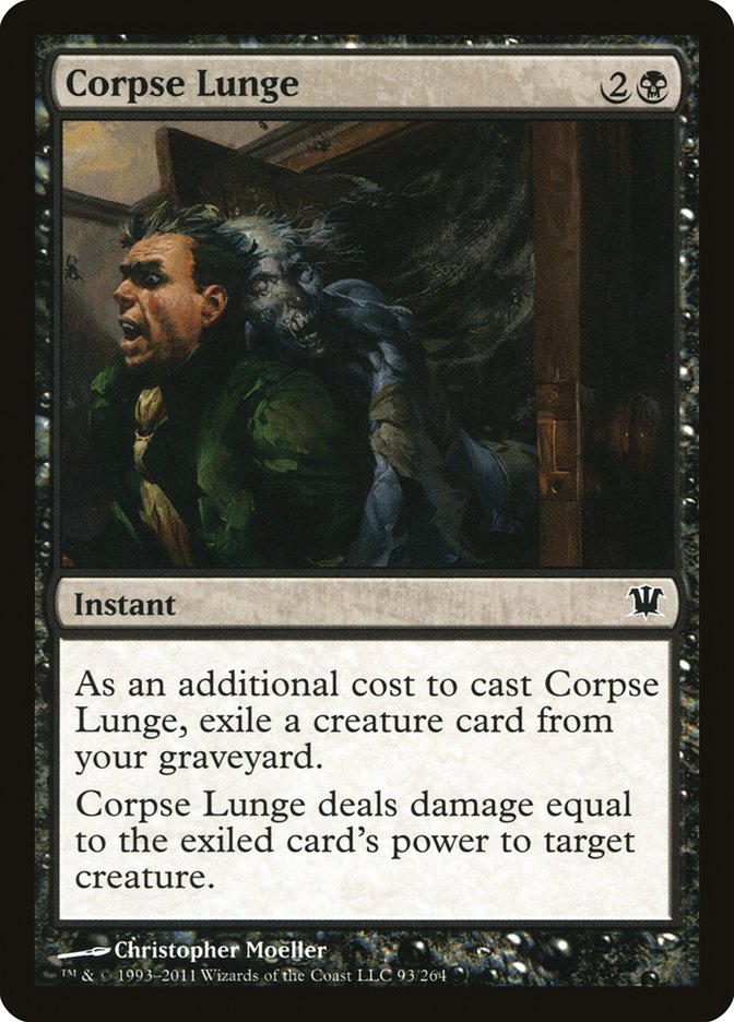 MTG Card Title: Corpse Lunge ISD/93