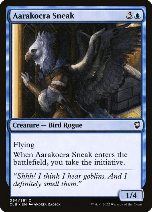 MTG Card Title: Aarakocra Sneak CLB/54