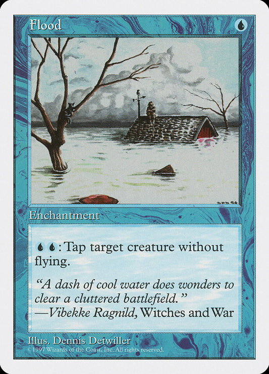 MTG Card Title: Flood 5ED/87