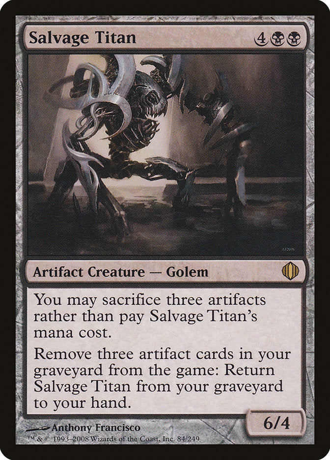 MTG Card Title: Salvage Titan ALA/84
