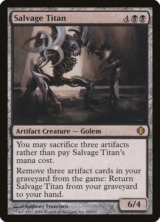 MTG Card Title: Salvage Titan ALA/84