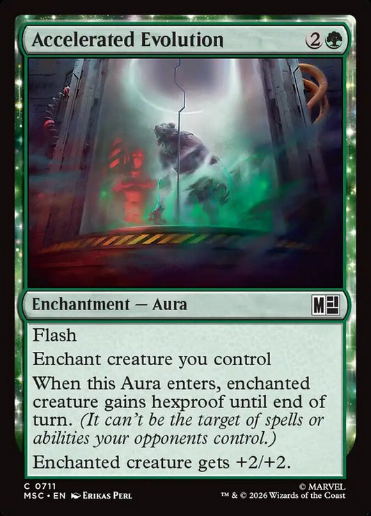 MTG Card Title: Accelerated Evolution MSC/711