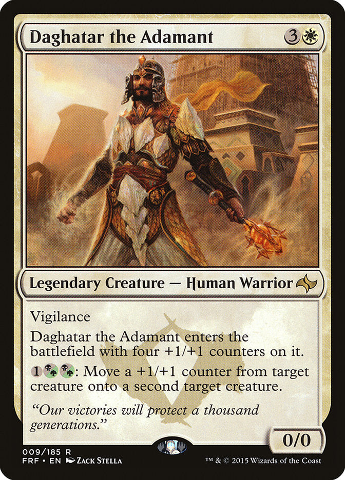 MTG Card Title: Daghatar the Adamant FRF/9