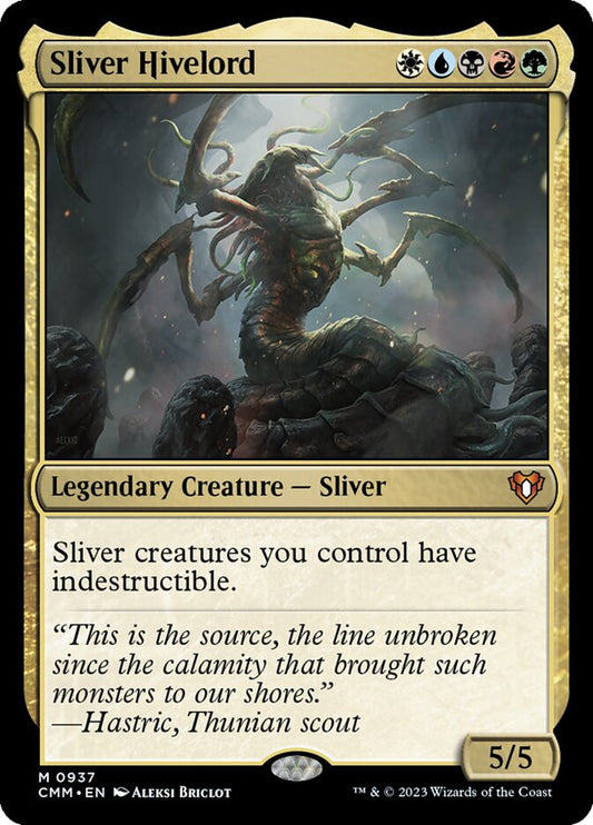MTG Card Title: Sliver Hivelord CMM/937