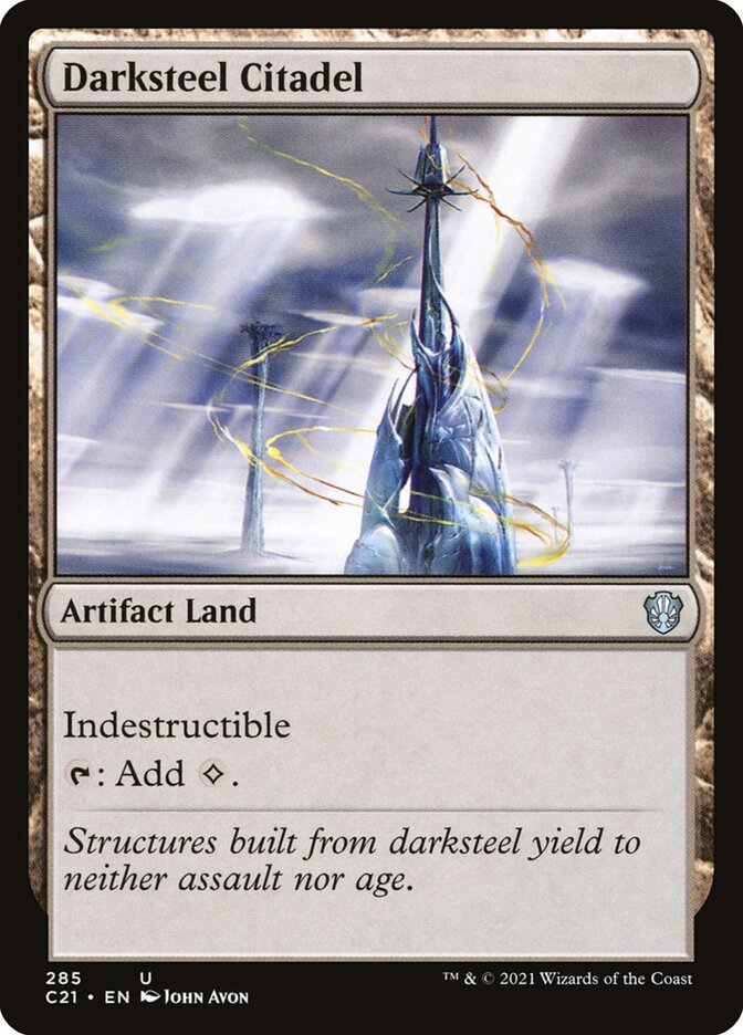 MTG Card Title: Darksteel Citadel C21/285