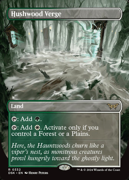 MTG Card Title: Hushwood Verge DSK/332