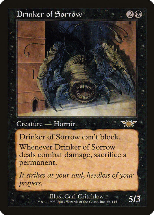 MTG Card Title: Drinker of Sorrow LGN/66