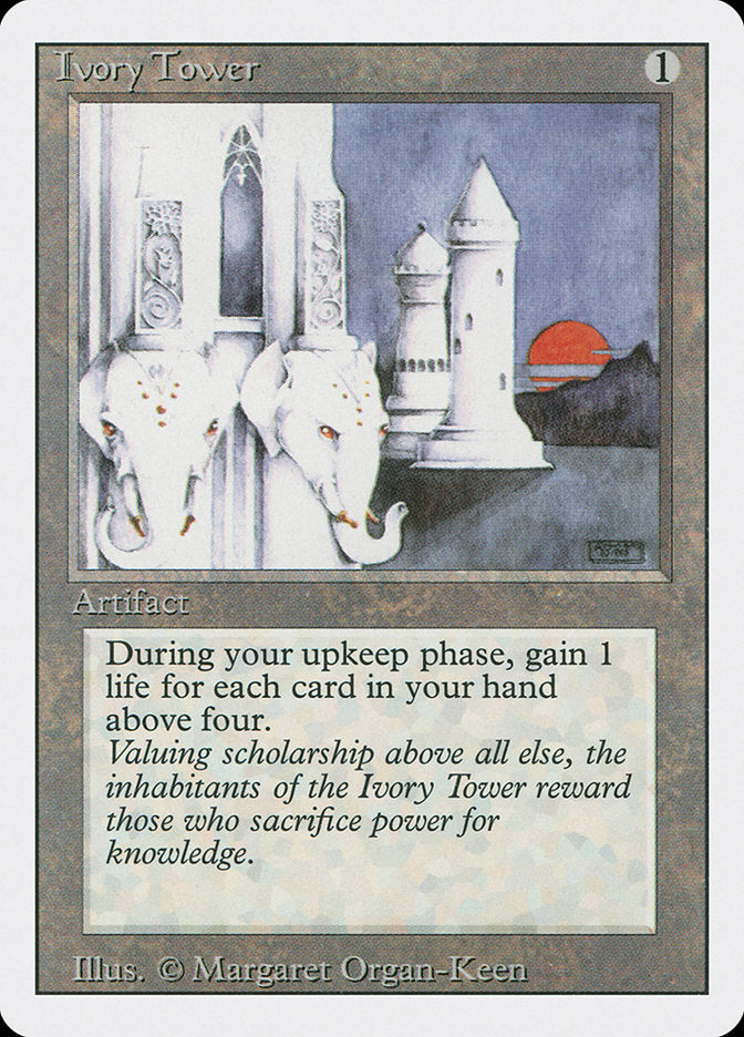 MTG Card Title: Ivory Tower 3ED/254