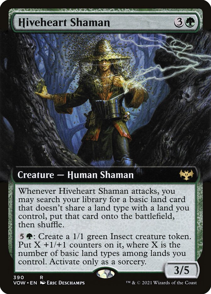MTG Card Title: Hiveheart Shaman VOW/390