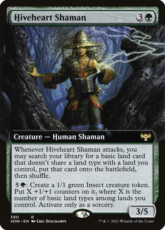 MTG Card Title: Hiveheart Shaman VOW/390