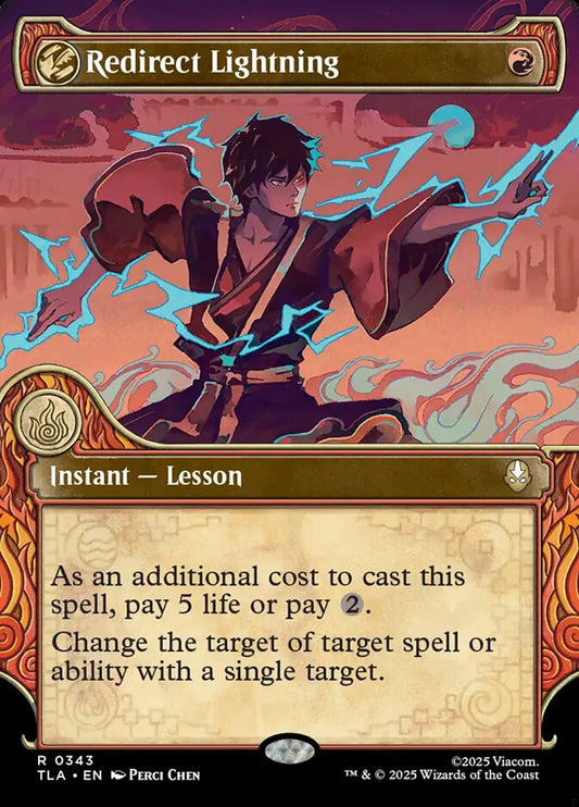 MTG Card Title: Redirect Lightning TLA/343