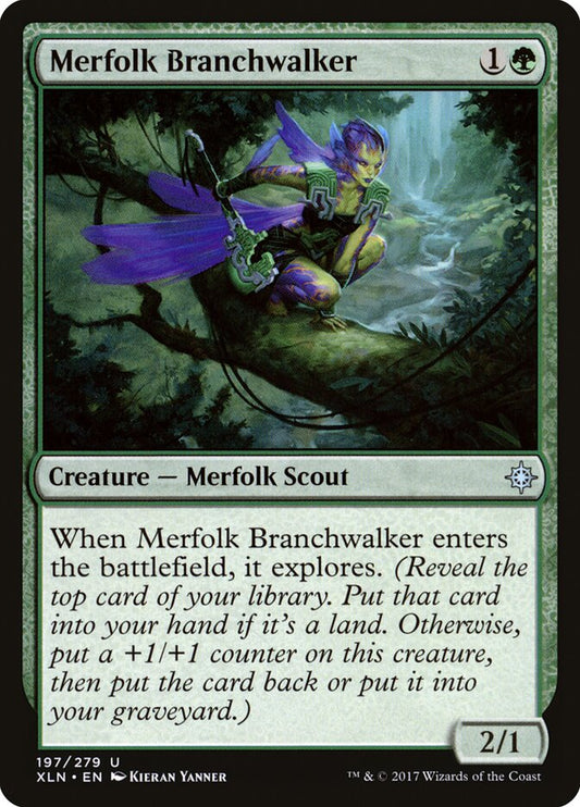 MTG Card Title: Merfolk Branchwalker XLN/197