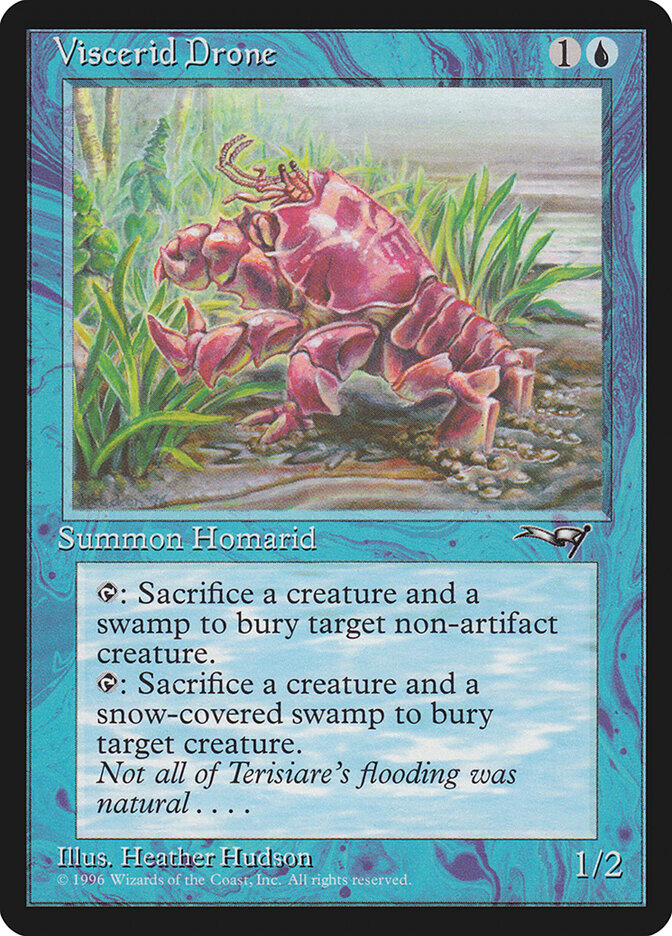 MTG Card Title: Viscerid Drone ALL/42