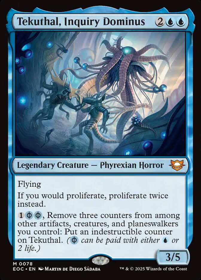 MTG Card Title: Tekuthal, Inquiry Dominus EOC/78