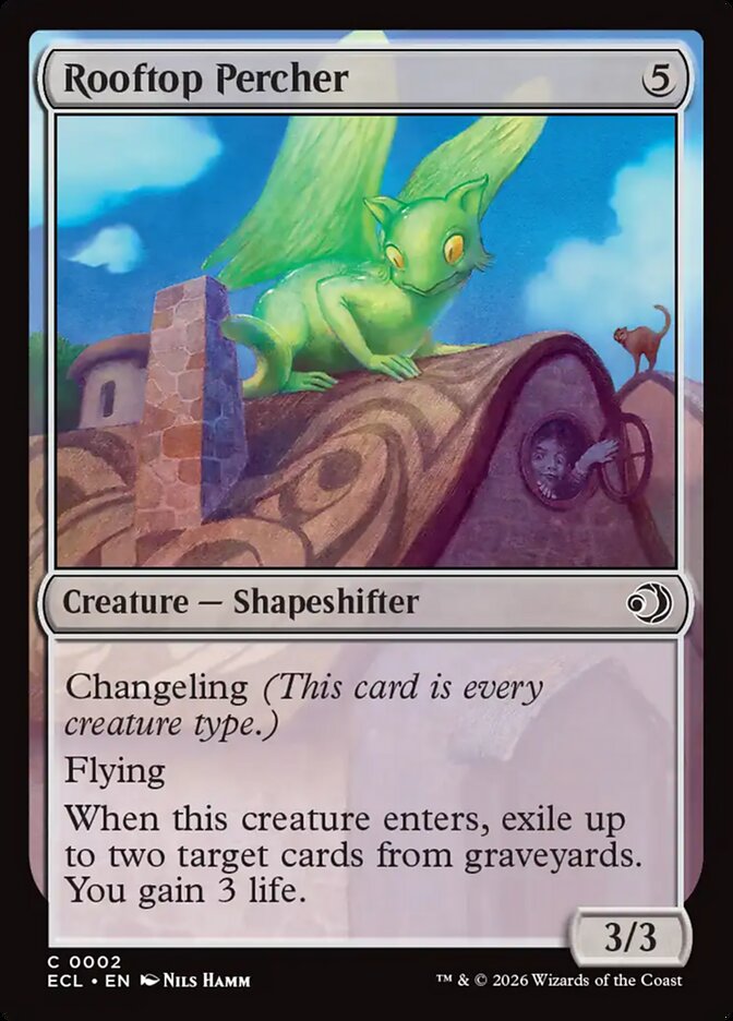 MTG Card Title: Rooftop Percher ECL/2