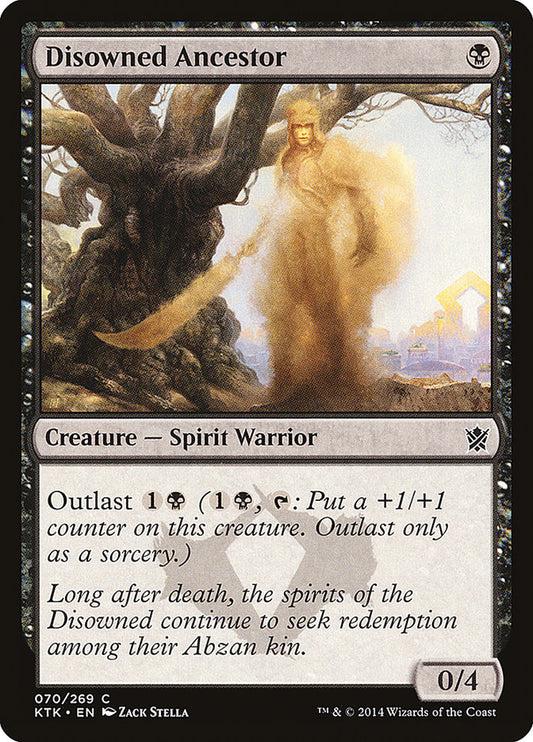 MTG Card Title: Disowned Ancestor KTK/70