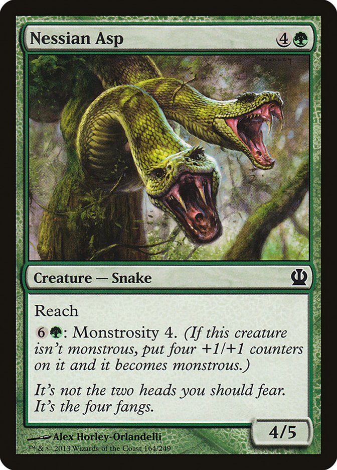 MTG Card Title: Nessian Asp THS/164