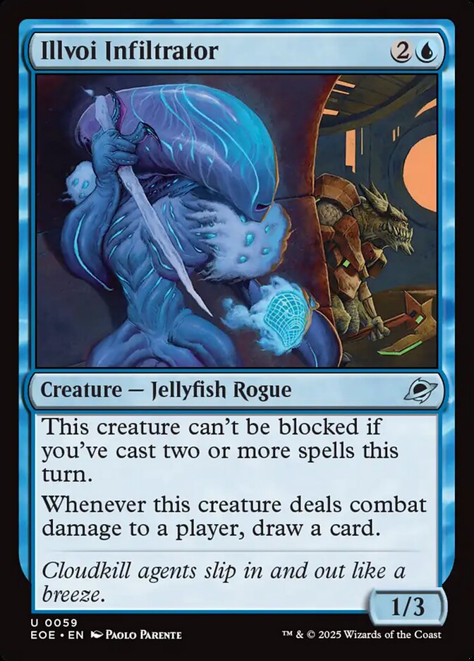 MTG Card Title: Illvoi Infiltrator EOE/59