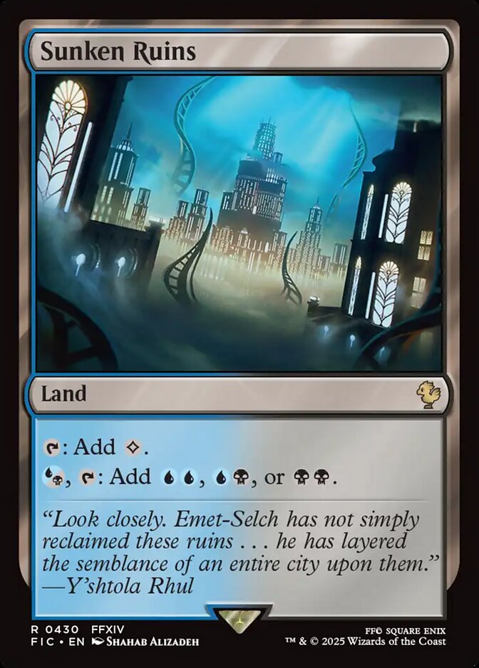 MTG Card Title: Sunken Ruins FIC/430
