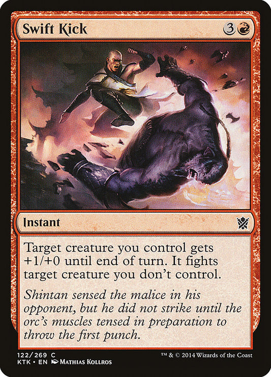 MTG Card Title: Swift Kick KTK/122
