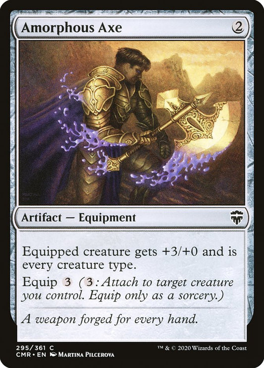 MTG Card Title: Amorphous Axe CMR/295