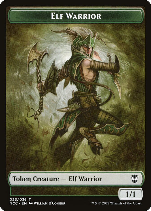 MTG Card Title: Elf Warrior TNCC/23
