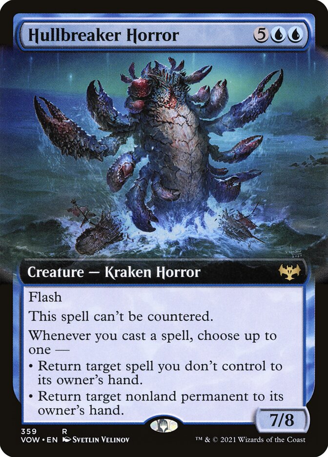 MTG Card Title: Hullbreaker Horror VOW/359