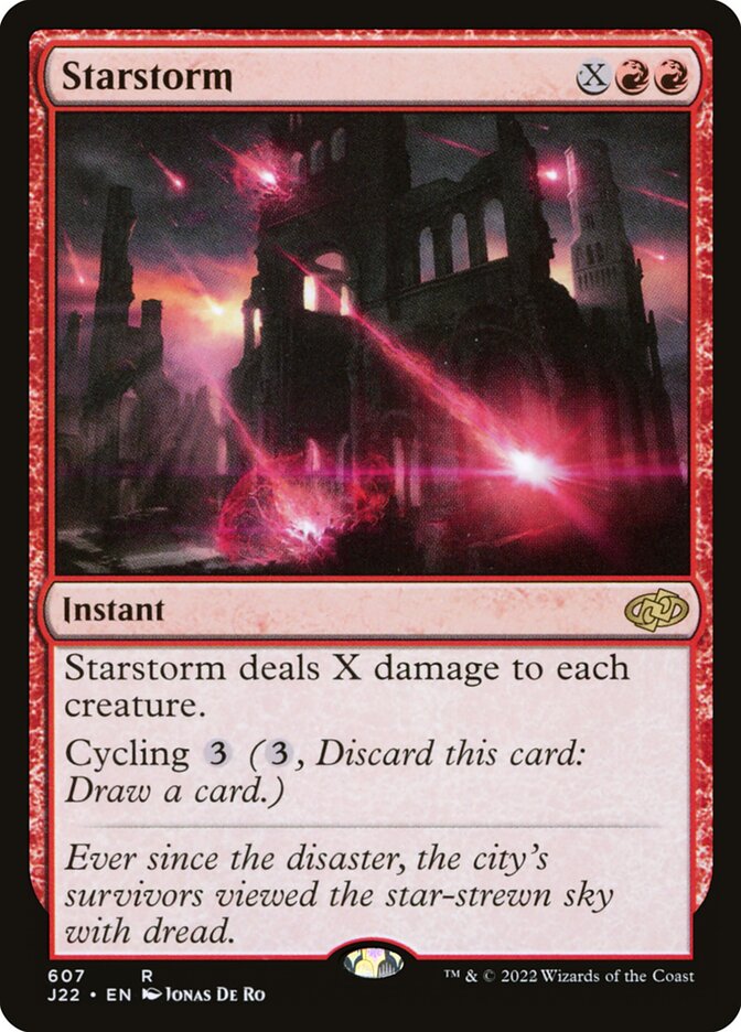 MTG Card Title: Starstorm J22/607